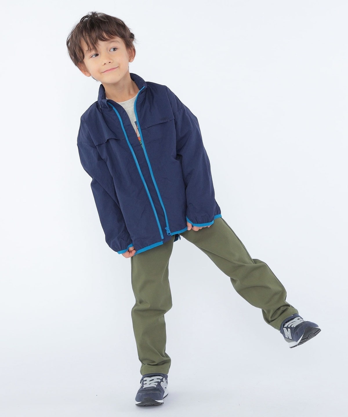 SHIPS KIDS:100～130cm / 〈撥水〉 ジップ パーカー: アウター 