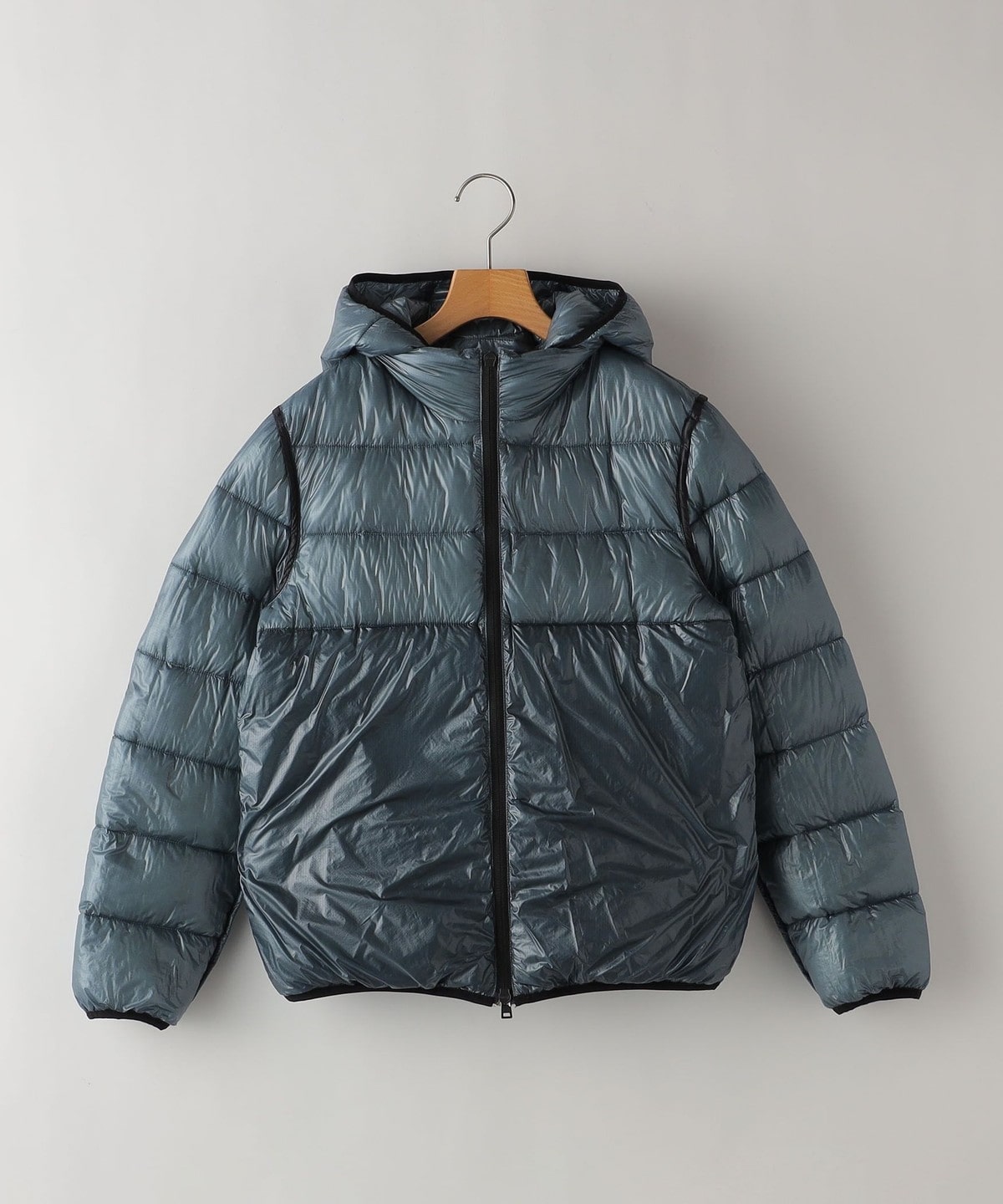 HERNO:140～160cm / ナイロン リップ ダウン ジャケット: アウター  