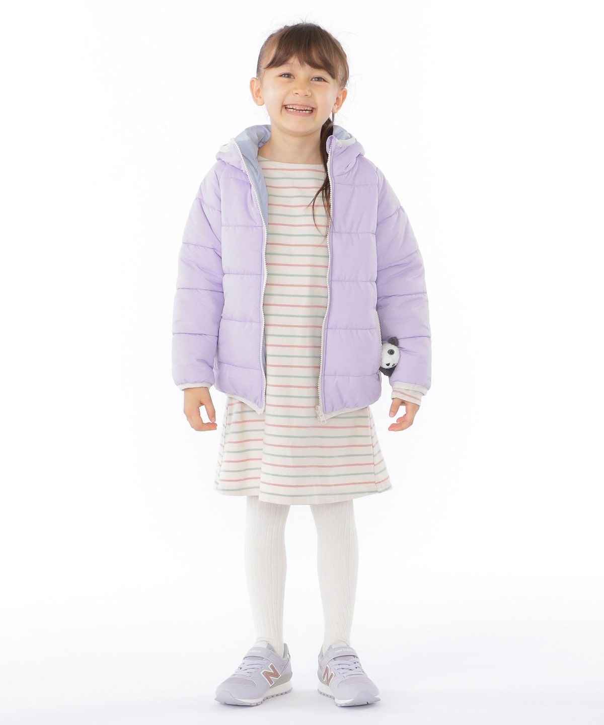 SHIPS KIDS:100～160cm / リバーシブル インサレーション ブルゾン