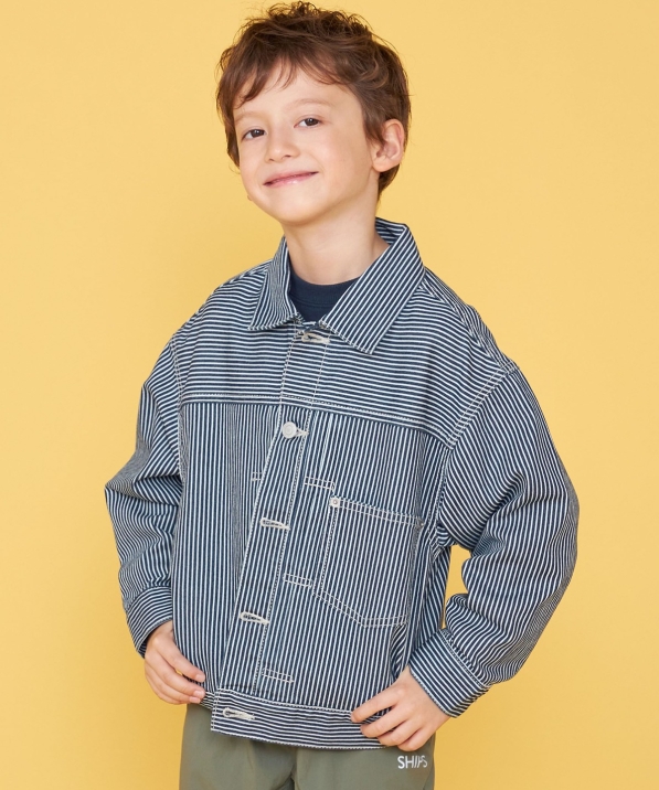 SHIPS KIDS:100�`130cm / �q�b�R���[ �f�j�� �W���P�b�g