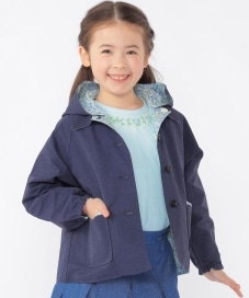 SHIPS KIDS:80～90cm / リバティ リバーシブル フード コート｜ SHIPS