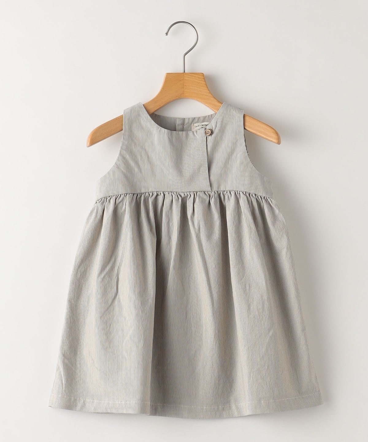 1+in the family:IRINA Dress(90〜100cm) ライトグレー