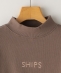 SHIPS KIDS:裏毛 ロゴ ワンピース(100〜130cm)