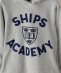 【SHIPS KIDS別注】RUSSELL ATHLETIC:カレッジ フード スウェット ワンピース(110〜150cm)