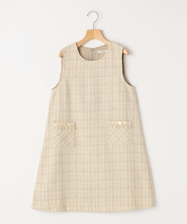 SHIPS KIDS:140～150cm / ツイード ジャンパー スカート｜ SHIPS 公式