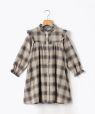 SHIPS KIDS:80�`90cm / �l�� �`�F�b�N  �����s�[�X �x�[�W���n