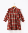 SHIPS KIDS:80�`90cm / �l�� �`�F�b�N  �����s�[�X ���b�h�n
