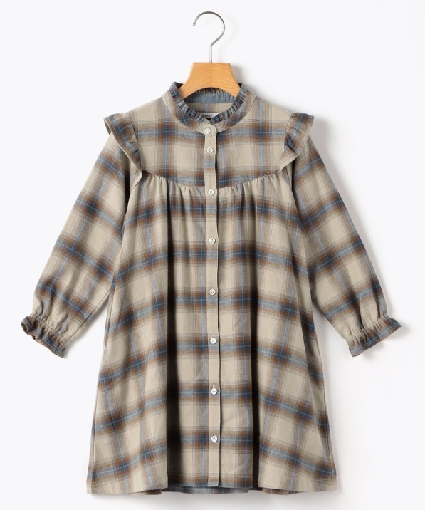 SHIPS KIDS:140�`150cm / �l�� �`�F�b�N �����s�[�X