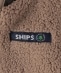 SHIPS KIDS:80〜90cm / 〈撥水/手洗い可能〉 ボア リバーシブル ベスト