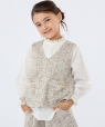 SHIPS KIDS:100�`130cm / �q��􂢉\�r�V���C�j�[ �c�C�[�h �x�X�g �x�[�W���n