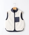SHIPS KIDS:80�`90cm /�{�A ���o�[�V�u�� �x�X�g �I�t�z���C�g