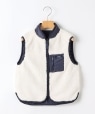 SHIPS KIDS:100�`130cm /�{�A ���o�[�V�u�� �x�X�g �I�t�z���C�g