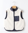 SHIPS KIDS:140�`160cm /�{�A ���o�[�V�u�� �x�X�g �I�t�z���C�g