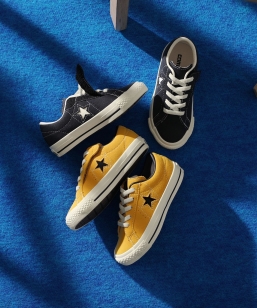 CONVERSE:17�`22cm /KIDS ONE STAR EASYON �X�j�[�J�[