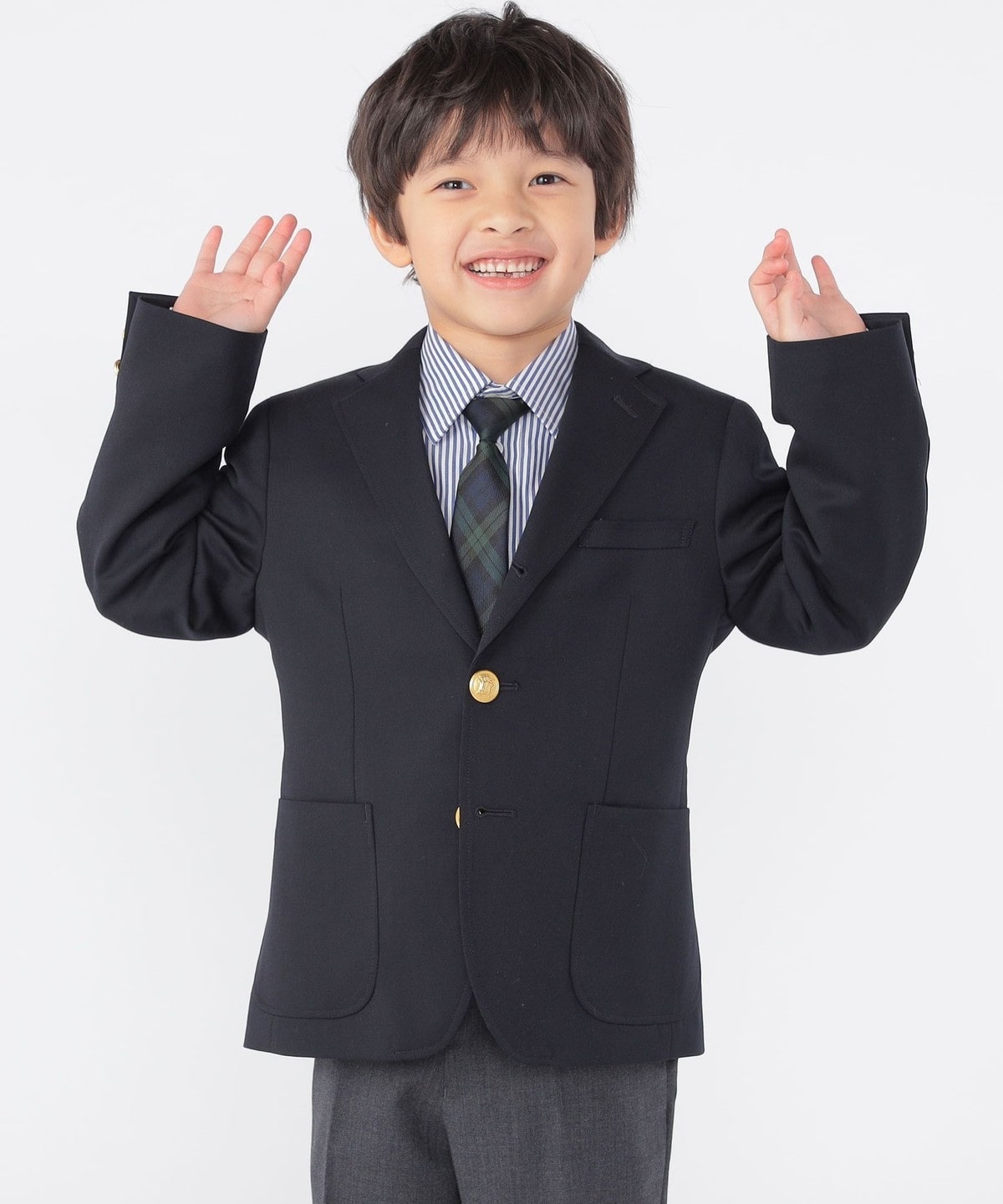 SHIPS KIDS:100～130cm / ウール メタル ボタン ジャケット: スーツ