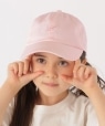 SHIPS KIDS:ワンポイント ロゴ キャップ ピンク