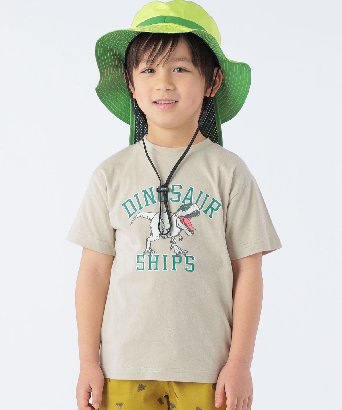 SHIPS KIDS:〈UVカット/撥水/吸水速乾〉サファリ ハット: 帽子 SHIPS