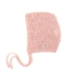 tocoto vintage:Open-work ribbed knit bonnet