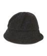 Popelin:woollen hat with strap ubN