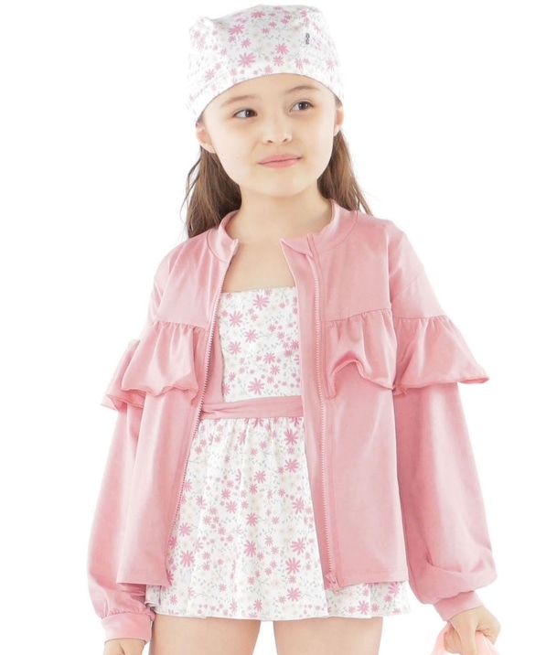 Ships Kids フリル ラッシュガード 90 130cm 水着 スイムグッズ Ships 公式サイト 株式会社シップス