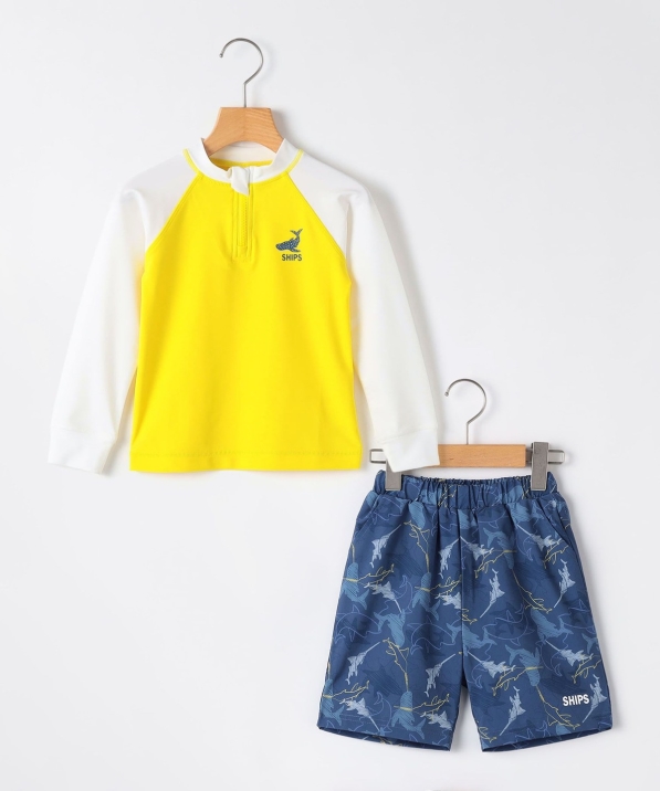 SHIPS KIDS:110�`150cm / �qUV�J�b�g�r���b�V���K�[�h �X�C���V���[�c �Z�b�g