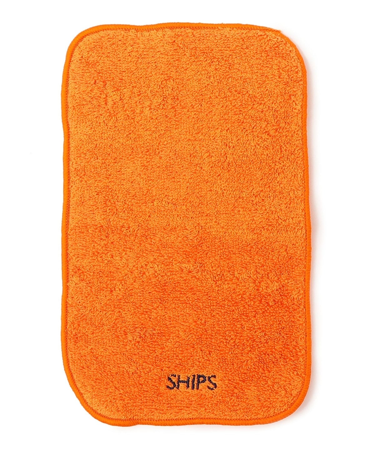 SHIPS KIDS:ミニ ハーフ ハンカチ オレンジ