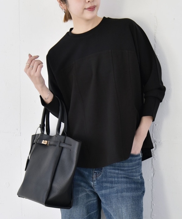 quaranciel:〈洗濯機可能〉カットジョーゼット ドッキング コルセット