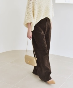 SHIPS any:〈洗濯機可能〉マニッシュ サスペンダー ワイド