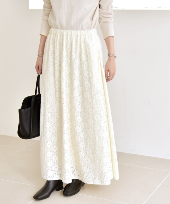 ゆきべえ様３点まとめ　シップス 美品 ハリコットン ロングフレアスカート ゆきべえ様3点まとめ シップス 美品 ハリコットン ロングフレア