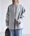 �s�\��tPURE WOOL �{�g���l�b�N �R�N�[�� �W�b�v �~�f�B �R�[�g