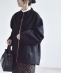 �s�\��tPURE WOOL �{�g���l�b�N �R�N�[�� �W�b�v �~�f�B �R�[�g