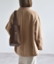 �s�\��tPURE WOOL �{�g���l�b�N �R�N�[�� �W�b�v �~�f�B �R�[�g
