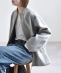 �s�\��tPURE WOOL �{�g���l�b�N �R�N�[�� �W�b�v �~�f�B �R�[�g