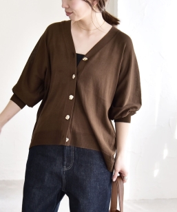 �s�\��tquaranciel:�q�ڐG�⊴/��􂢉\�r���^���{�^�� V�l�b�N �V�A�[ �j�b�g �J�[�f�B�K��