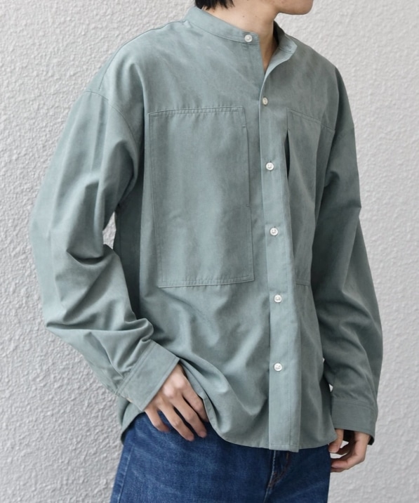 SHIPS any:〈洗濯機可能〉フェード ピーチスキン ポケット バンド