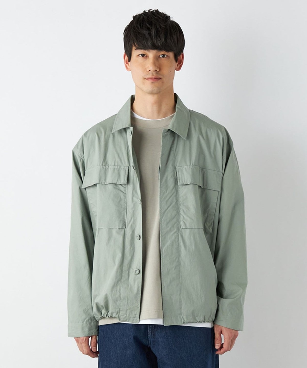 SHIPS any 別注】HINSON: BDU シャツジャケット◇: シャツ/ブラウス