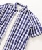 SHIPS any: リラックスフィット レギュラーカラー チェック 半袖シャツ◇