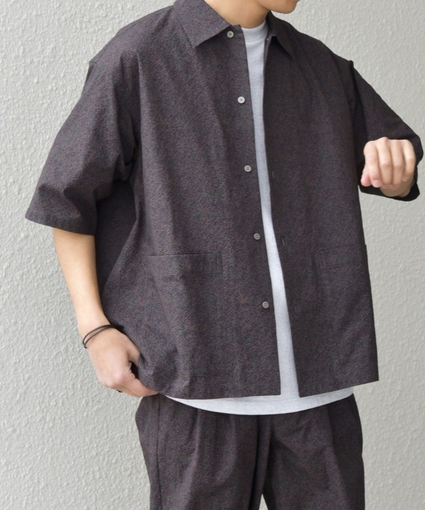 SHIPS any:〈撥水/軽量/ストレッチ〉SOLOTEX(R) シアサッカー キャンプ