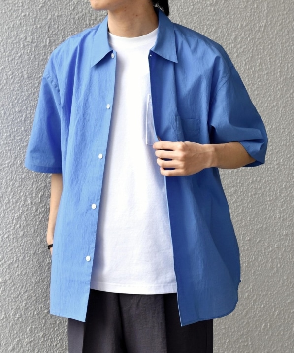 SHIPS any: JAPAN MADE �u���[ �X�g���C�v/�\���b�h ���M�����[�J���[ ���� �V���c��