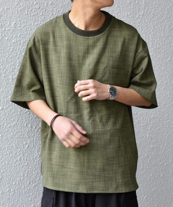 SHIPS any:〈UVカット〉FUTURE LINEN CANVAS リネンライク デザイン