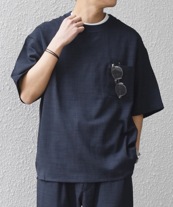 SHIPS any:〈UVカット〉FUTURE LINEN CANVAS リネンライク デザイン