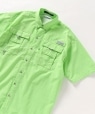 Columbia: PFG バハマ2 半袖 シャツ ライトグリーン