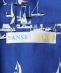 【SHIPS any別注】 SANSE SANSE: ヨット プリント オープンカラー シャツ◇