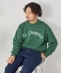 *SHIPS any: NATIONAL PARK プリント スウェット 23AW◇