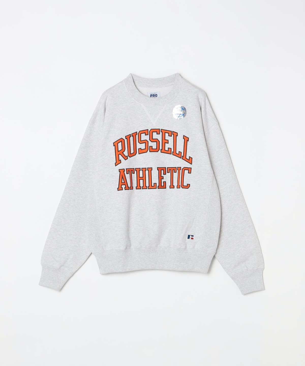 RUSSELL ATHLETIC: 〈洗濯機可能〉プロコットン ロゴプリント クルー