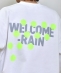 【SHIPS any別注】Welcome-rain: NEON RAINDROPS プリント スウェット