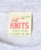 【SHIPS any別注】THE KNiTS: カレッジ プリント 長袖 Tシャツ