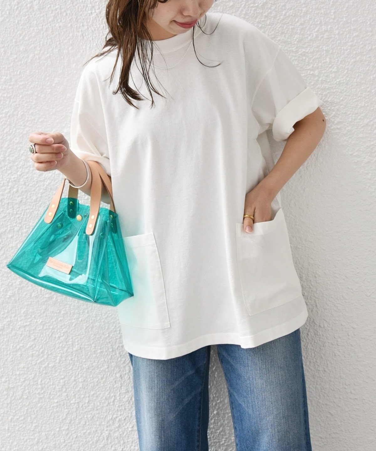 【BALENCIAGA】オーバーサイズポケットTシャツ