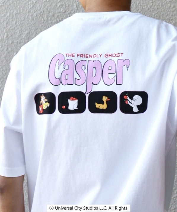 Casper キャスパームービー 映画 Tシャツ バックプリント Casper キャスパームービー 映画 Tシャツ バックプリント