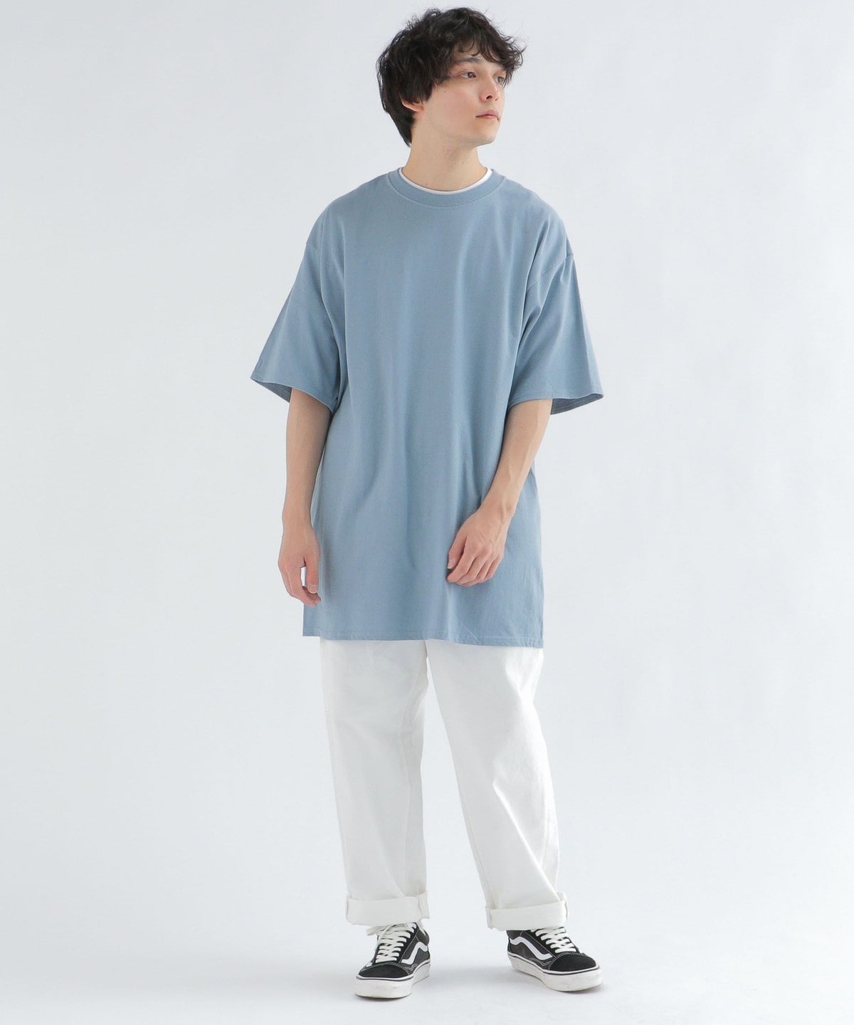 WEB限定】PORT&COMPANY: ユニセックス ロング丈 ESSENTIAL Tシャツ 